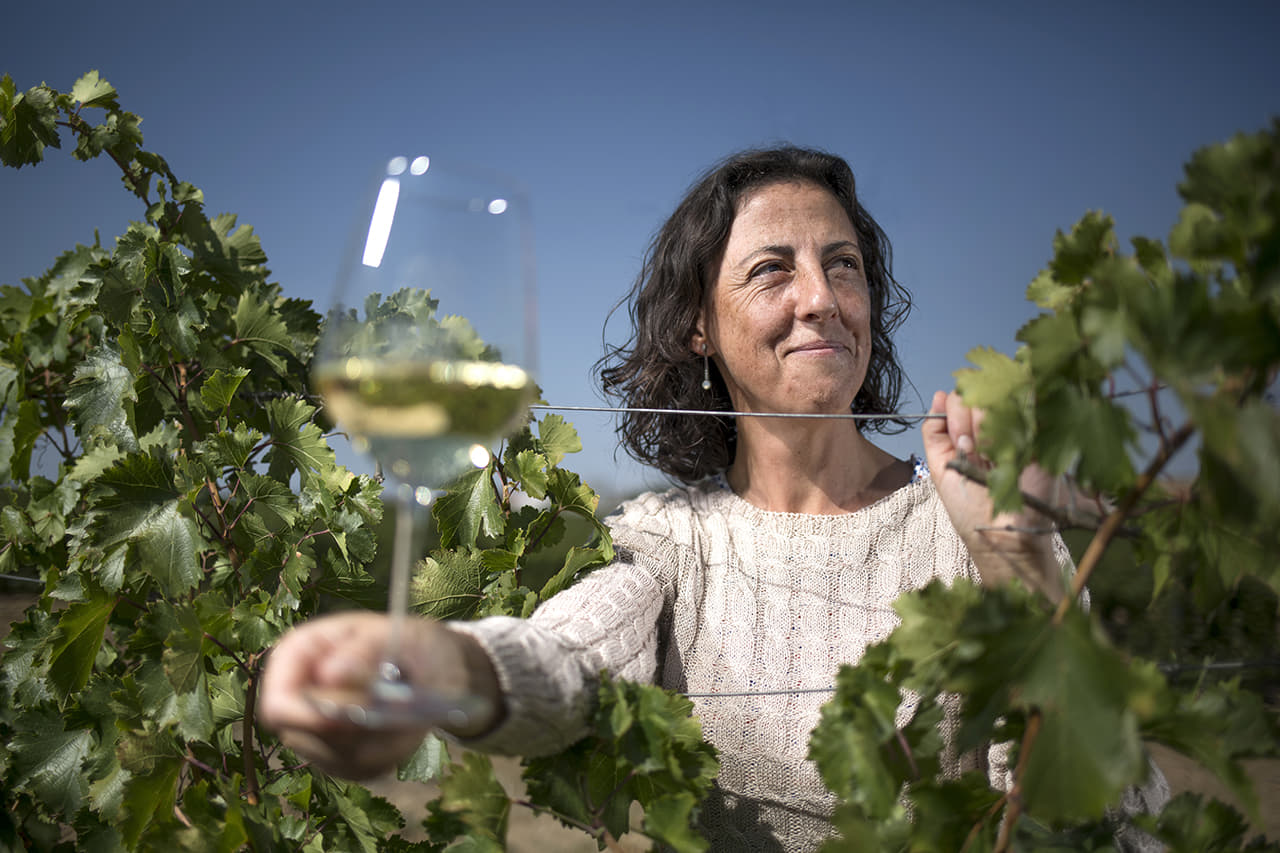 Elena M. Oyagüe, enóloga y directora técnica en Bodega Cuatro Rayas.